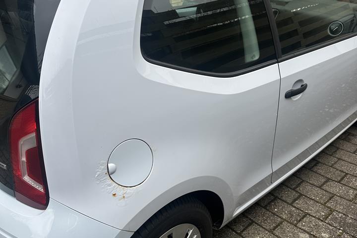 Blå VW UP! fra 2012