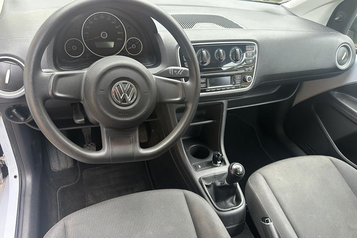Blå VW UP! fra 2012