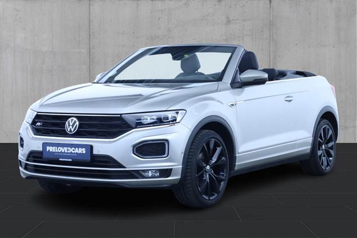 Orange VW T-Roc fra 2021 set udefra