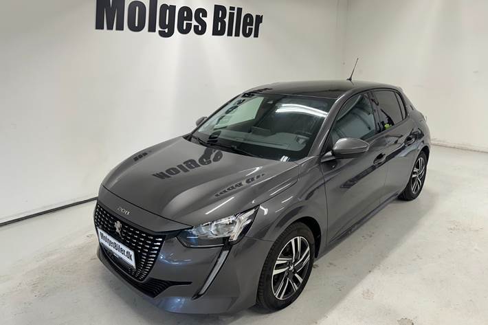 Grå Peugeot 208 fra 2020