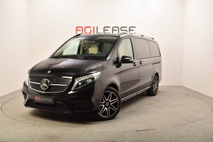 Sort Mercedes V300 d fra 2021