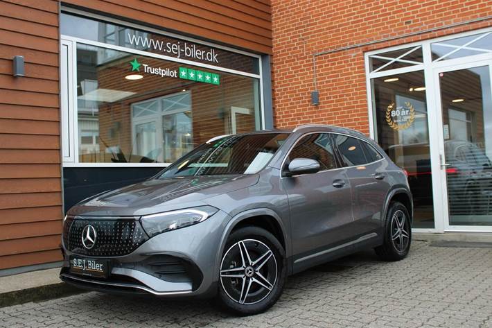 Grå Mercedes EQA250+ fra 2024