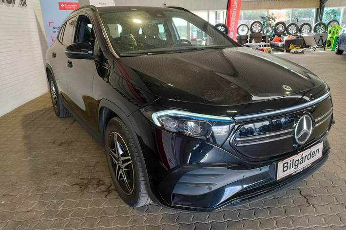 Sort Mercedes EQA250 fra 2021