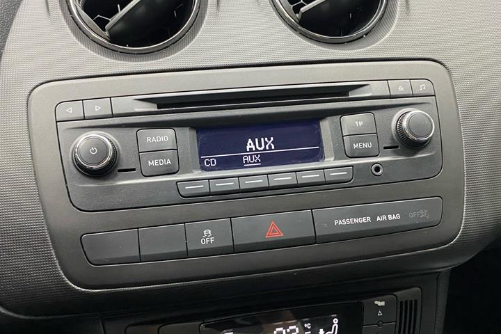 Sort Seat Ibiza fra 2014