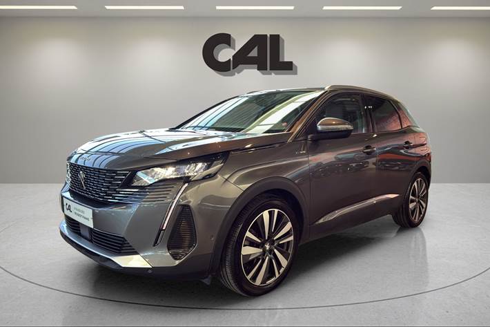 Grå Peugeot 3008 fra 2021
