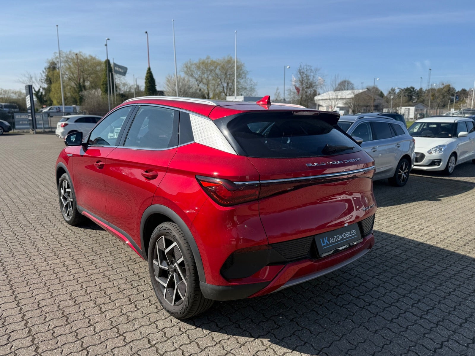 Rød BYD Atto 3 fra 2023