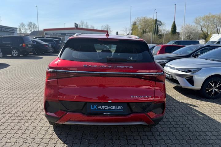 Rød BYD Atto 3 fra 2023