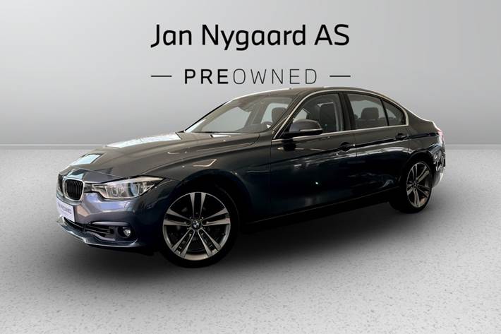 Grå BMW 320i fra 2018