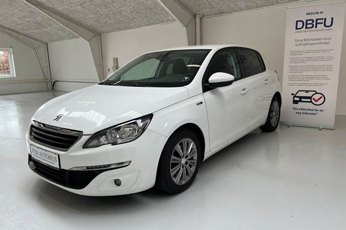 Hvid Peugeot 308 fra 2016