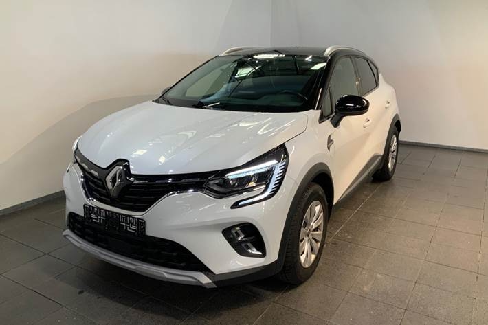 Hvid Renault Captur fra 2020