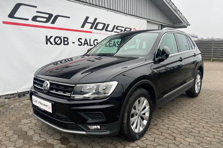 Sort VW Tiguan fra 2018