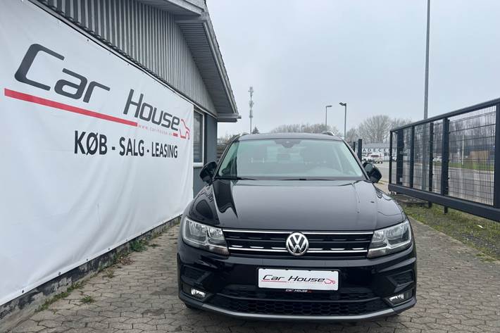 Sort VW Tiguan fra 2018