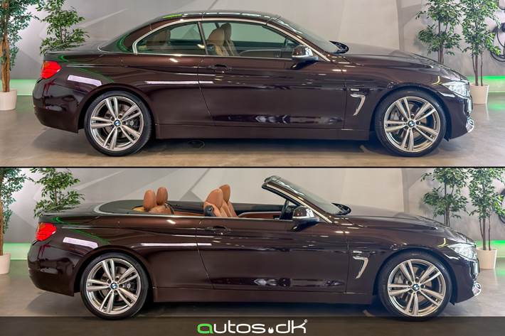 Brun BMW 435i fra 2014