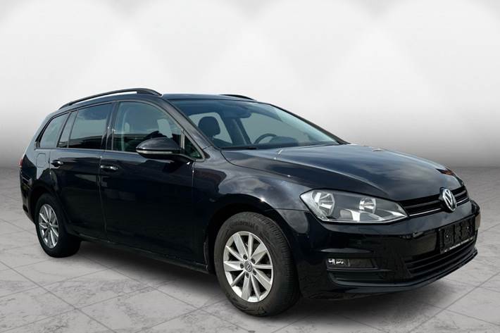 Sort VW Golf VII fra 2016