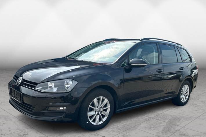 Sort VW Golf VII fra 2016