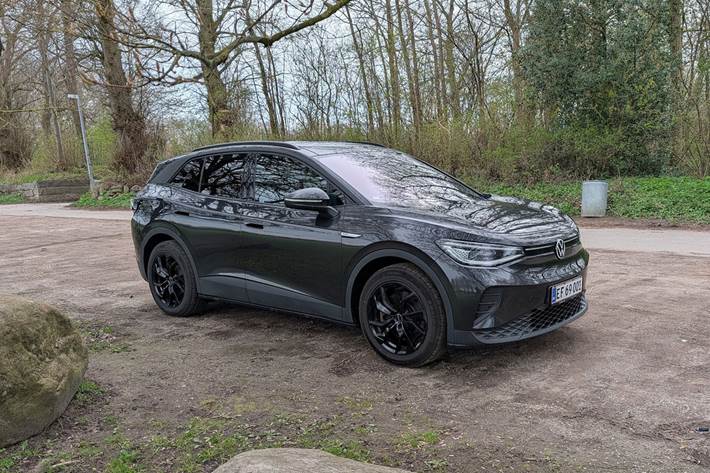 Grå VW ID.4 fra 2021