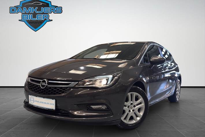Grå Opel Astra fra 2016