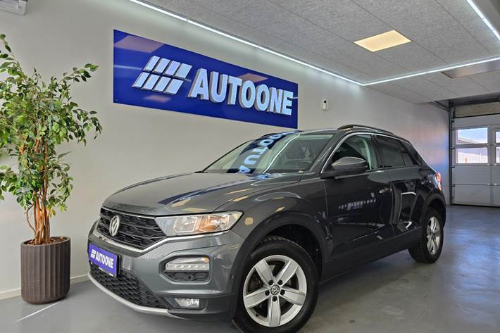 Grå VW T-Roc fra 2020