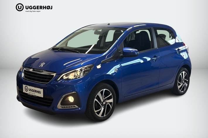 Blå Peugeot 108 fra 2020
