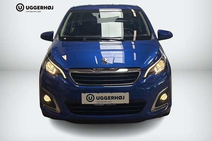 Blå Peugeot 108 fra 2020