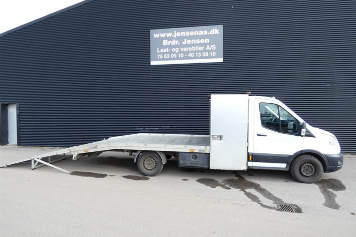 Hvid Ford Transit 350 L3 Chassis fra 2021