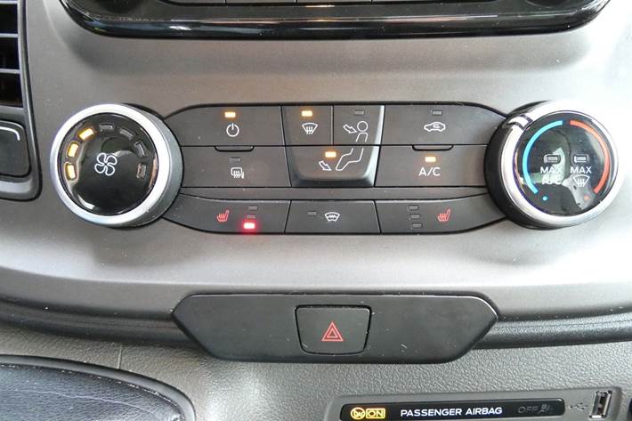 Hvid Ford Transit 350 L3 Chassis fra 2021