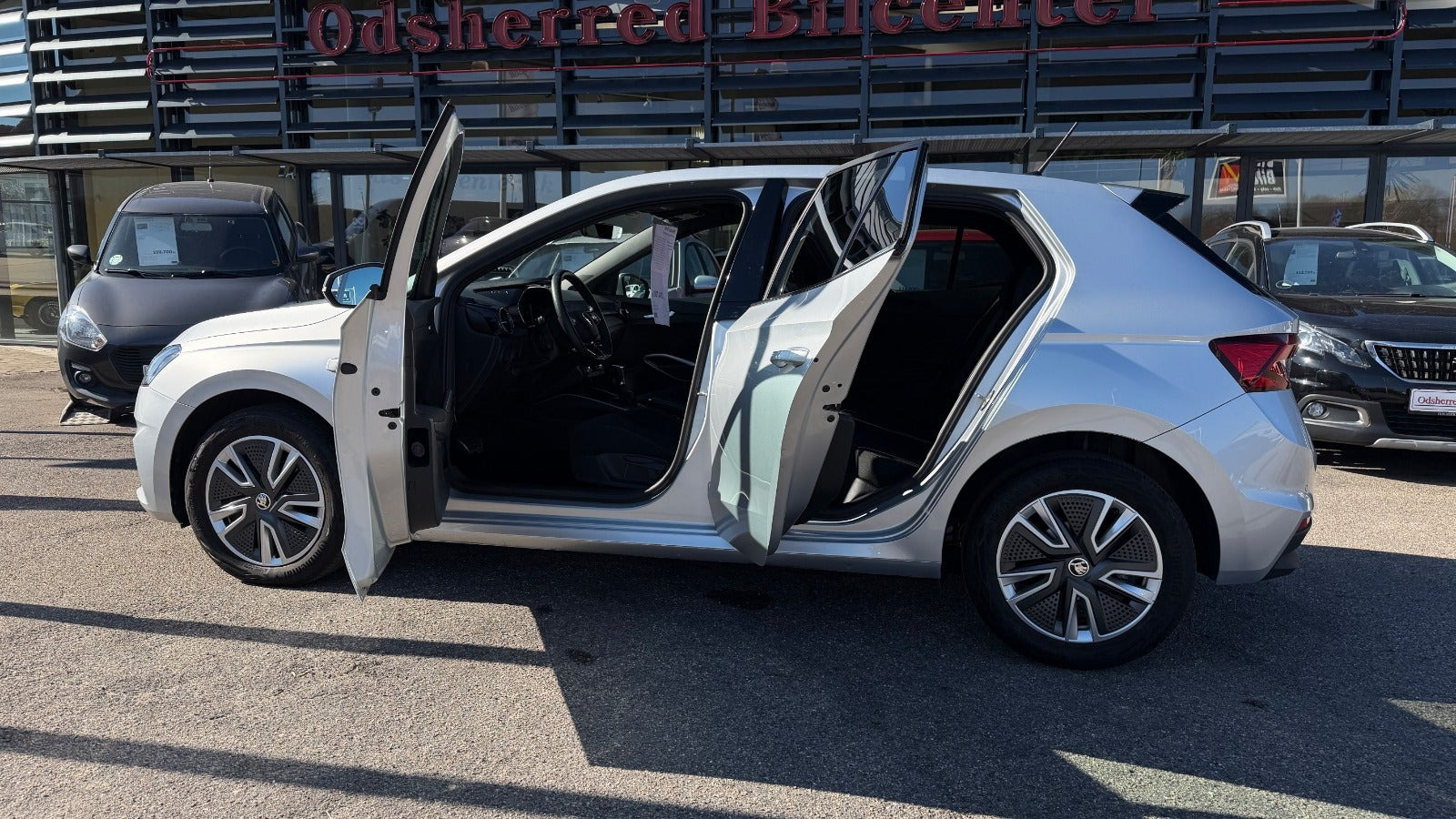 Sølv Skoda Fabia fra 2023