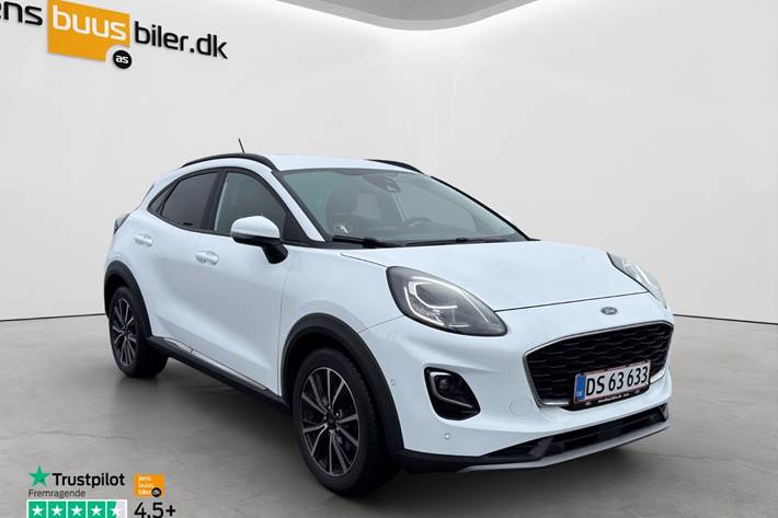 Hvid Ford Puma fra 2022