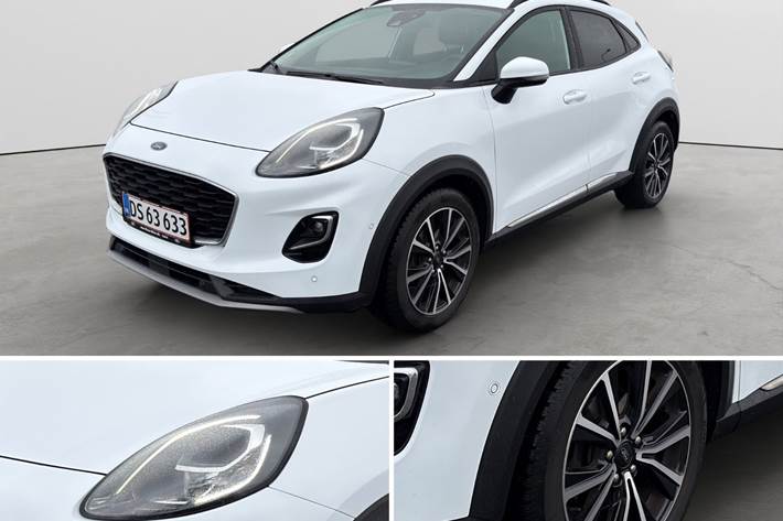 Hvid Ford Puma fra 2022