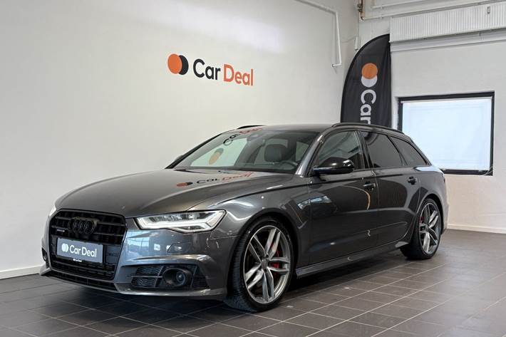 Grå Audi A6 fra 2017