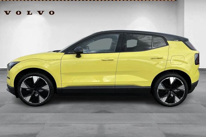 Gul Volvo EX30 fra 2024