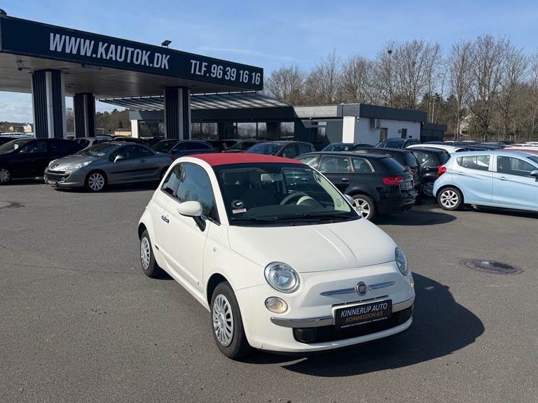 Fiat 500C 1,2 69HK Cabr. Aut.