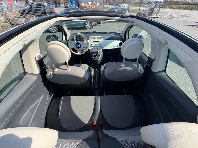 Fiat 500C 1,2 69HK Cabr. Aut.