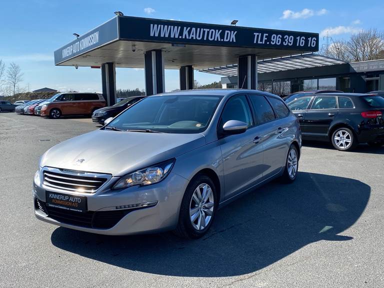 Peugeot 308 1,6 SW BlueHDi Active 120HK Stc 6g