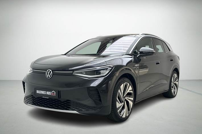 Sort VW ID.4 fra 2021 set udefra