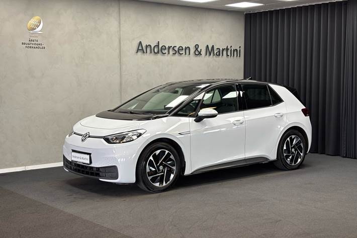 Hvid VW ID.3 fra 2021