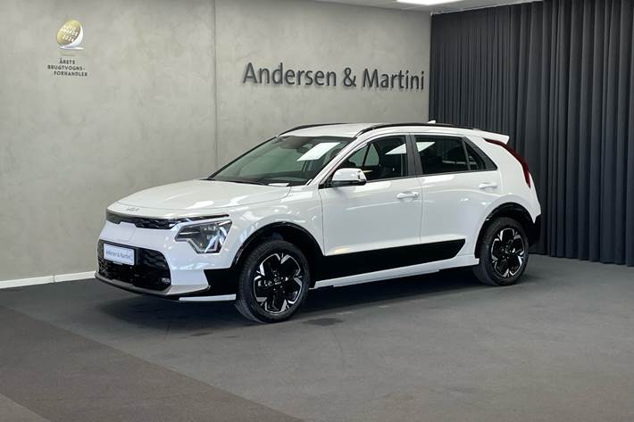 Hvid Kia Niro EV fra 2025
