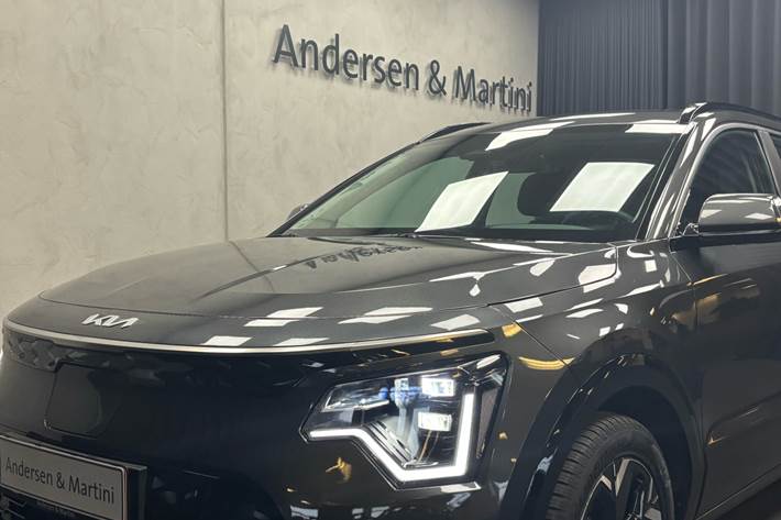 Grå Kia Niro EV fra 2025