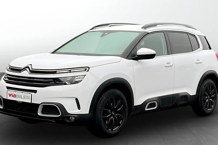 Hvid Citroën C5 Aircross fra 2019 set udefra