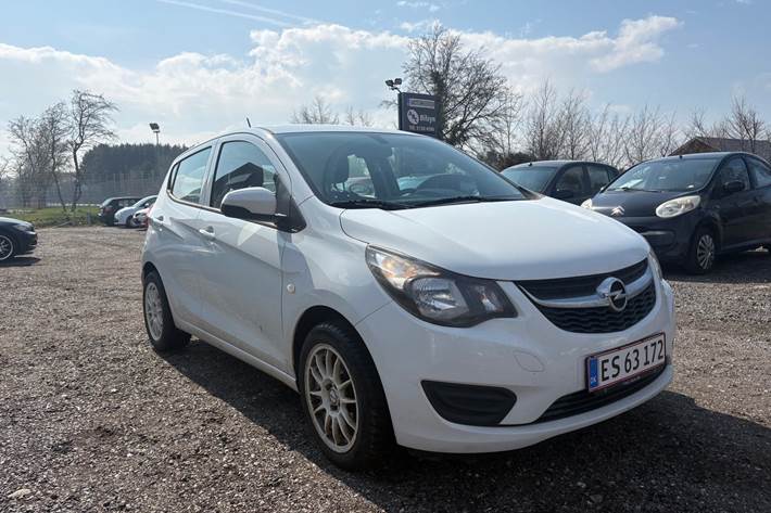 Hvid Opel Karl fra 2017