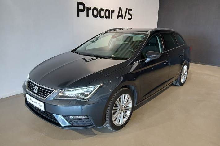 Grå Seat Leon fra 2020