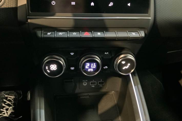 Hvid Renault Clio V fra 2021