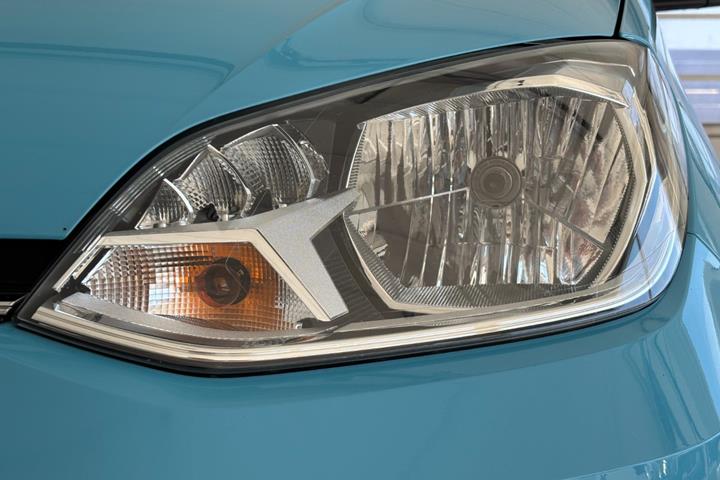 Blå VW UP! fra 2018