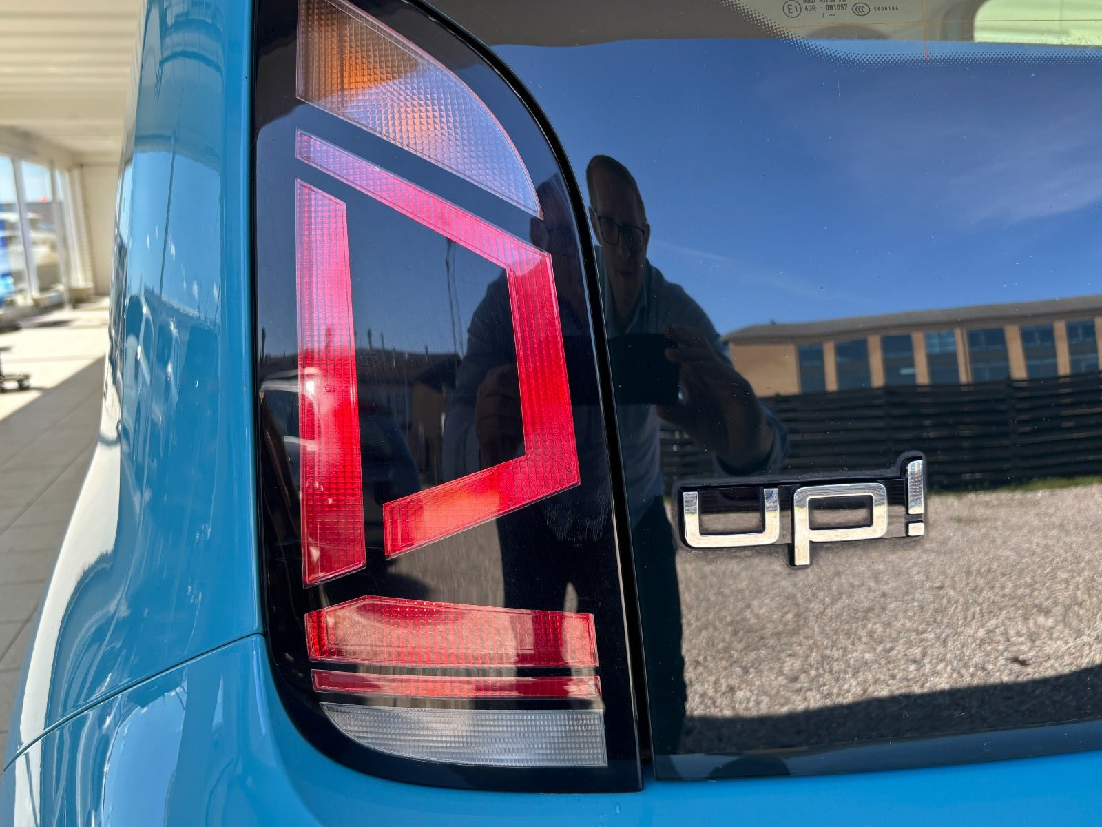 Blå VW UP! fra 2018