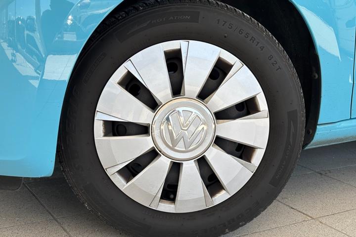 Blå VW UP! fra 2018