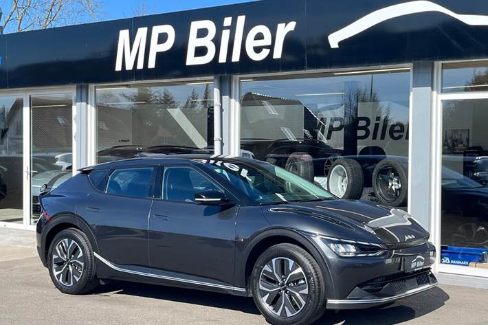 Grå Kia EV6 fra 2024