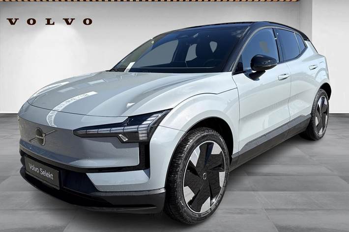 Grå Volvo EX30 fra 2025