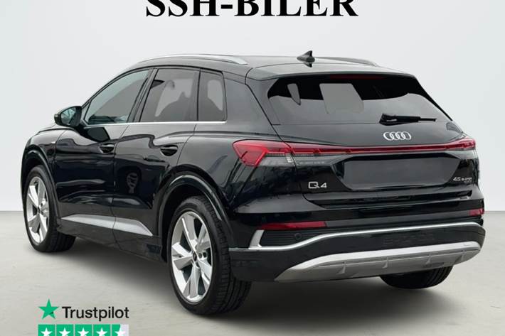 Sort Audi Q4 e-tron fra 2024