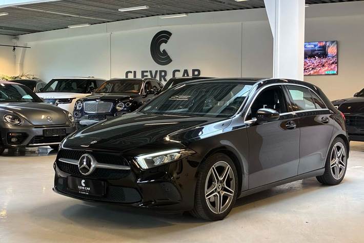 Sort Mercedes A180 d fra 2018