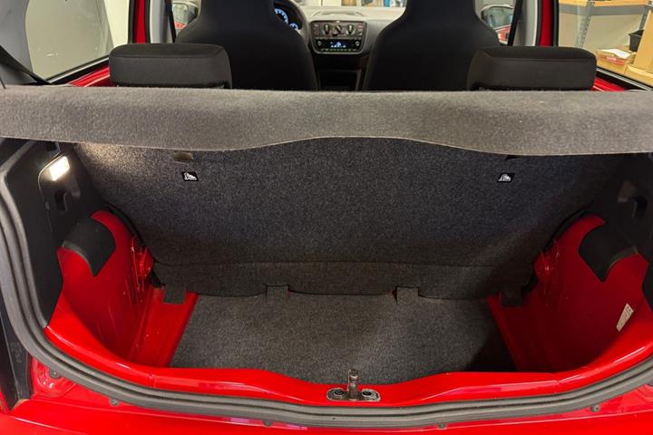 Rød Skoda Citigo fra 2017
